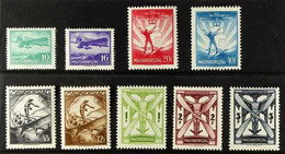 1933 Air Complete Set, SG 554/562, Mi 502/10, Very Fine Mint (9 Stamps) For More Images, Please Visit Http://www.sandafa - Other & Unclassified