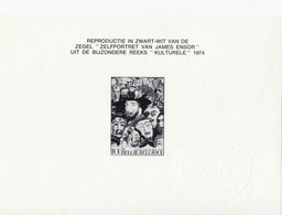 ZNP7 / NL - 1975 - OPB / COB 1711 - Feuillets Noir & Blanc