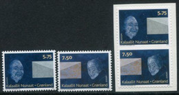 GREENLAND 2008 Europa: The Letter  MNH / **.   Michel 502-05 - Unused Stamps