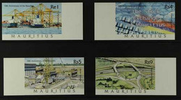 2002 ARCHIVE IMPERFORATE Republic Anniversary Complete Set As SG 1070/73,  BDT International Security Printers Archive i - Mauritius (...-1967)