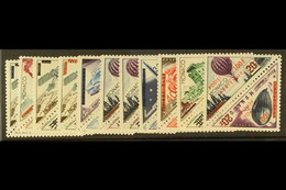 1956 Surcharged & Overprinted, Se-tenant Postage Dues Set Plus Airmail Pair, Yvert 453/72, 61/2, Never Hinged Mint (11 P - Other & Unclassified