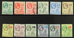1916 Complete Set, Wmk MCA, SG 49/59, 50a, Fine To Very Fine Used. (11 Stamps) For More Images, Please Visit Http://www. - Montserrat