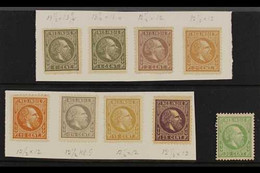 NETHERLANDS INDIES 1870 - 88 MINT WILLIAM SELECTION That Includes 2c Brown Purple Perf 12½x12, 15c Ochre, 25c Dull Purpl - Altri & Non Classificati