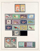 FRENCH 1949-1967 NEVER HINGED MINT All Different Collection. Includes 1949 UPU Set, 1963 Freedom From Hunger And Red Cro - Altri & Non Classificati