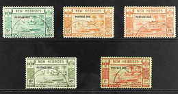 POSTAGE DUE 1953 English Overprinted Set  SG D11/D15, Very Fine Used (5 Stamps) For More Images, Please Visit Http://www - Altri & Non Classificati