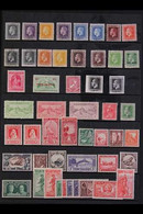 1915-36 MINT ASSORTMENT Useful Range Of Stamps On A Single Stock Page, Incl. Various KGV Definitives To 1s Plus Imperf ½ - Altri & Non Classificati