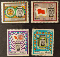 1968 POSTAGE DUE Set, Michel 1/4 (SG P280/P283), Never Hinged Mint (4 Stamps). For More Images, Please Visit Http://www. - Sharjah