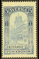 1903 5k Blue Opening Of New Post Office (SG 57, Facit 65, Michel 54), Fine Mint, Very Fresh. For More Images, Please Vis - Other & Unclassified