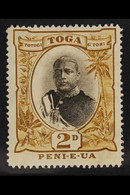 1897 2s Sepia And Bistre, Smaller "2", SG 41b, Fine Mint. For More Images, Please Visit Http://www.sandafayre.com/itemde - Tonga (...-1970)