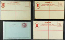 POSTAL STATIONERY 1891-1912 Fine Unused All Different Group, Includes Registered Envelopes 1891 6d, 1892 (July) 6d & 189 - Tonga (...-1970)