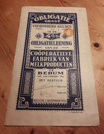 Friesland : Cooperatieve Fabriek Van Melkproducten - Bedum - 1934 - Agriculture
