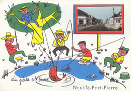 37 - INDRE Et LOIRE - Neuillé-Pont-Pierre - La Pêche Est Bonne - Neuillé-Pont-Pierre