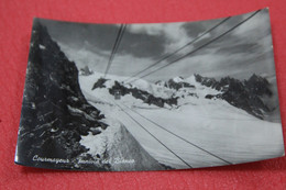 Aosta Courmayeur Funivia Monte Bianco 1958 - Other & Unclassified