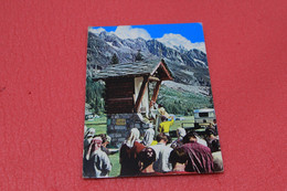 Aosta Courmayeur Val Veny Il Campeggio E La Madonnina 1971 - Other & Unclassified