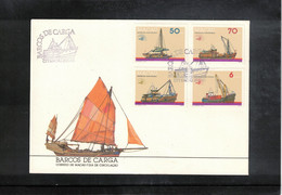 Macau 1985 Ships FDC - FDC