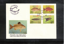 Macau 1990 Fishes FDC - FDC