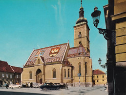 Zagreb - Church Of St Marc - Formato Grande Non Viaggiata – FE190 - Yougoslavie