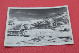 Aosta Cervinia Breuil Gli Alberghi 1960 + NO Francobollo - Andere & Zonder Classificatie