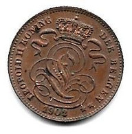 Leopold II 1 Cent 1902/01 Dutch Fdc !!! - 1 Centime