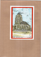 ISBERGUES, EGLISE , YVES DUCOURTIOUX Collection " Les Cartes Fines " - Isbergues