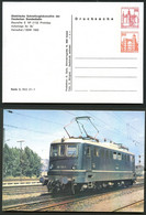 Bund PP121 B2/001 ELEKTRISCHE SCHNELLZUGLOKOMOTIVE E10 1952 1981 NGK 6,00 € - Private Postcards - Mint