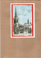 LAVENTIE, EGLISE Et HOTEL De VILLE , YVES DUCOURTIOUX Collection " Les Cartes Fines " - Laventie