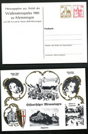 Bund PP122 C2/001 WALLENSTEINSPIEL MEMMINGEN 1980 NGK 5,00 € - Private Postcards - Mint