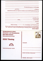 Bund PP139 RUNDSENDEDIENST TÖNNING 1974 - Private Postcards - Mint