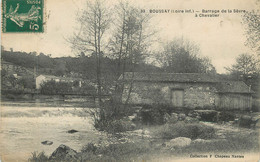 CPA FRANCE 44 " Boussay, Barrage De La Sèvre à Chevalier" - Boussay