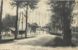 CPA FRANCE 89 "Flogny, Avenue De La Gare" - Flogny La Chapelle