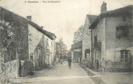 CPA FRANCE 87 " Nantiat, Rue De Montplaisir" - Nantiat