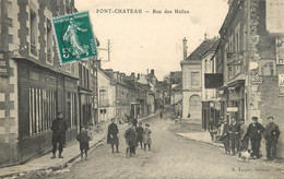 CPA FRANCE 44 " Pontchâteau, Rue Des Halles" - Pontchâteau