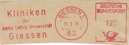 63 Kliniken Der Justus Liebig Universität Giessen 1978 - Pharmacy