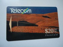 NEW ZEALAND USED CARDS LANDSCAPE TELECOM  7NZLD - Neuseeland