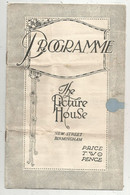 Programme , Angleterre , THE PICTURE HOUSE ,BURMINGHAM, 6 Pages , 4 Scans , Frais Fr 1.95 E - Programmes