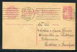 Portugal - Entier Postal De Lisbonne Pour Lisbonne En 1921  - Ref A46 - Enteros Postales