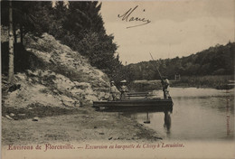 Environs De Florenville // Excursions En Barquette De Chiny A Lacuisine 190? Rare - Florenville