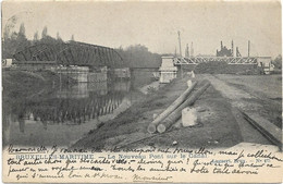 Brussel - Bruxelles-Maritime   *  Le Nouveau Pont Sur Le Canal - Navigazione