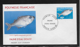 Thème Poissons - Polynésie - Enveloppe - TB - Poissons