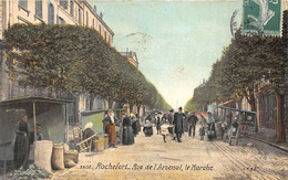 17-ROCHEFORT-RUE DE L'ARSENAL , LE MARCHE - Rochefort