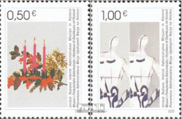 Kosovo 16-17 (kompl.Ausg.) Jahrgang 2003 Komplett Postfrisch 2003 Weihnachten Und Neujahr - Used Stamps