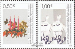 Kosovo 16-17 (kompl.Ausg.) Jahrgang 2003 Komplett Postfrisch 2003 Weihnachten Und Neujahr - Usati