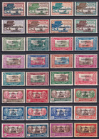 WALLIS ET FUTUNA - 1930 -  YVERT N°43/65 * MLH - COTE = 130 EUR - Autres & Non Classés