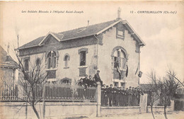 17-CHATELAILLON- LES SOLDATS BLESSES A L'HÔPITAL SAINT-JOSEPH - Châtelaillon-Plage