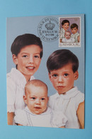 Les Princes Guillaume, Félix Et Louis ( Jour D'Emission / JUVALUX '88 ) 29-3-1988 (Voir Photo) Courvoisier ! - Famiglia Reale