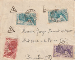 006 Lettre BOUAKE Pour BAMAKO 1938 - Brieven En Documenten