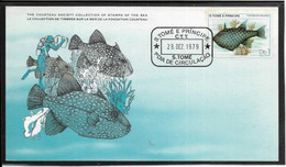 Thème Poissons - Sao Tomé-et-Principe - Document - TB - Fishes