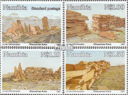 Namibia - Südwestafrika 828-831 (kompl.Ausg.) Postfrisch 1997 Alte Ruinen - Namibie (1990- ...)