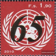 UN - Geneva 719 (complete Issue) Unmounted Mint / Never Hinged 2010 65 Years UN - Ungebraucht