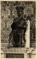 CPA AK ROMA Statua Di S. Pietro Nella Basilica Vatcana ITALY (551506) - San Pietro